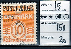 Ugeauktion 877 - Postfærge 14 - 20 #109008