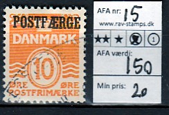 Ugeauktion 877 - Postfærge 14 - 20 #109012
