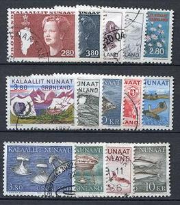 Ugeauktion 878 - Grønland. Årssæt. 1980 - 1989 #246018