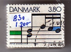 Ugeauktion 877 - Bundter AFA 825 - 829 #362004