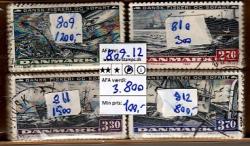 Ugeauktion 877 - Bundter AFA 809 - 819 #359020
