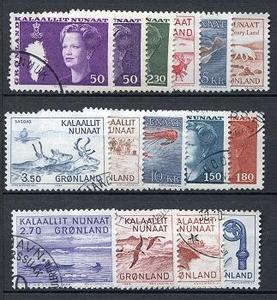 Ugeauktion 878 - Grønland. Årssæt. 1980 - 1989 #246002