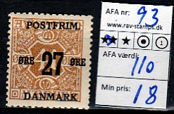 Ugeauktion 823 - Postfrisk BT. AFA 85 - 97 #113028