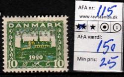 Ugeauktion 824 - Postfrisk BT. AFA 112 - 131a. #111084