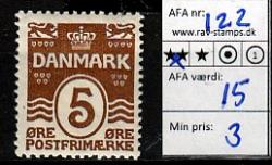 Ugeauktion 824 - Postfrisk BT. AFA 112 - 131a. #111098