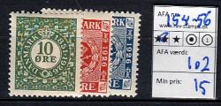 Ugeauktion 877 - Postfrisk BT. AFA 154 - 159 #123058