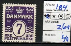 Ugeauktion 823 - Postfrisk BT. AFA 160 - 185 #120120