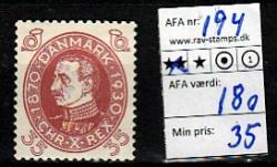 Ugeauktion 824 - Postfrisk BT. AFA 186 - 195 #117032