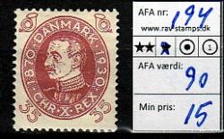 Ugeauktion 823 - Postfrisk BT. AFA 186 - 195 #121034