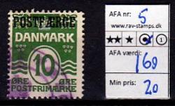 Ugeauktion 877 - Postfærge 1 - 7a. #107060