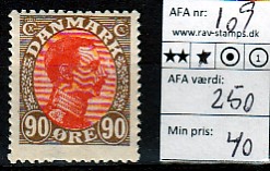 Ugeauktion 877 - Postfrisk BT. AFA 98 - 110b #118048