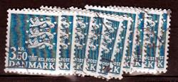 Ugeauktion 877 - Rigsvåbenbundter. 3,10 kr. - 4,70 kr. #304028