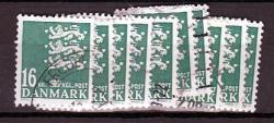 Ugeauktion 877 - Rigsvåben bundter 10 kr til 18 kr. #306088