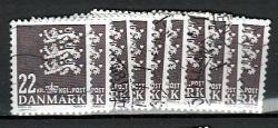 Ugeauktion 877 - Rigsvåben bundter 20 kr - 50 kr. #307010