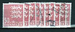 Ugeauktion 877 - Rigsvåben bundter 20 kr - 50 kr. #307072