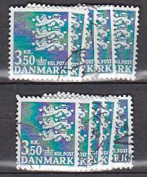 Ugeauktion 877 - Rigsvåbenbundter. 3,10 kr. - 4,70 kr. #304026