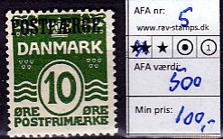 Ugeauktion 876 - Postfærge 1 - 7a. #107050