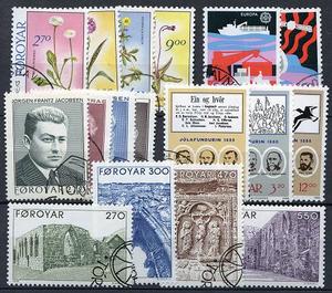 Ugeauktion 877 - Færøerne årssæt. 1976 - 1989 #258072