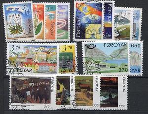 Ugeauktion 877 - Færøerne Årsæt 1990 - 2002 #259002