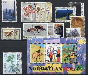 Ugeauktion 877 - Færøerne Årsæt 1990 - 2002 #259020
