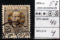 Ugeauktion 877 - AFA 57 - 59 #55006