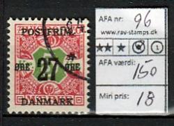 Ugeauktion 822 - AFA 95 - 97 #37032