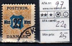 Ugeauktion 877 - AFA 95 - 97 #63052