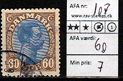 Ugeauktion 877 - AFA 106 - 110b #67006