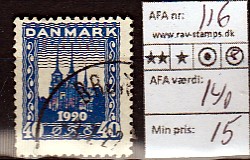 Ugeauktion 877 - AFA 112 - 116 #68068