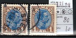 Ugeauktion 822 - AFA 131 - 131a #48012