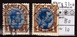 Ugeauktion 877 - AFA 131 - 131a #73012