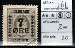 Ugeauktion 877 - AFA 160 - 166 #82014