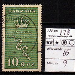 Ugeauktion 877 - AFA 178 - 180 #86014