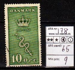 Ugeauktion 877 - AFA 178 - 180 #86018