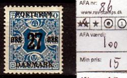 Ugeauktion 877 - Postfrisk BT. AFA 85 - 97 #117002