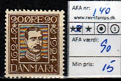 Ugeauktion 877 - Postfrisk BT. AFA 132 - 143 #120068