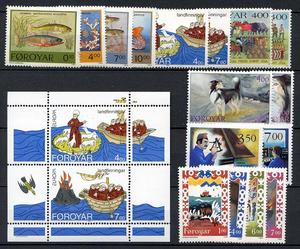 Ugeauktion 877 - Færøerne Årsæt 1990 - 2002 #259016