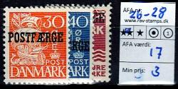 Ugeauktion 892 - Postfærge 21 - 30 #112048