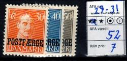 Ugeauktion 892 - Postfærge 21 - 30 #112066