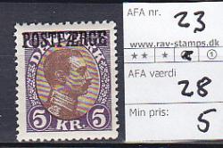 Ugeauktion 892 - Postfærge 21 - 30 #112098