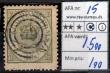 16116: AFA 15. Stemplet. Svag hjørnetak. AFA 1.500 kr.