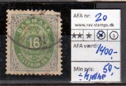 Ugeauktion 823 - AFA 18 - 21 #16034