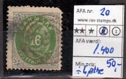 Ugeauktion 876 - AFA 16 - 21 #45034