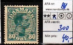 Ugeauktion 877 - Ustemplede BT. AFA 64 - 97 #127042
