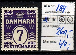 Ugeauktion 825 - Postfrisk BT. AFA 160 - 185 #116116