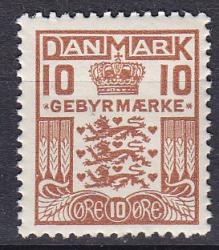 Ugeauktion 877 - Gebyrmærker #231032
