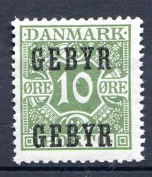 Ugeauktion 877 - Gebyrmærker #231104