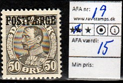 Ugeauktion 877 - Postfærge 14 - 20 #109084