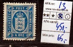 Ugeauktion 877 - Tjeneste. 13-15. #239002