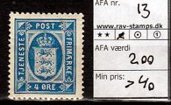 Ugeauktion 878 - Tjeneste. 13-15. #239010